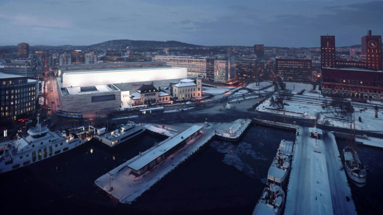 Museo Nacional de Noruega, de Kleihues + Schuwerk. Oslo (Noruega)